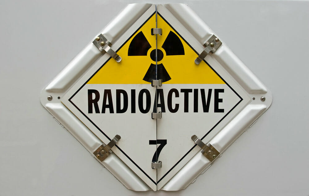 Radioactief plakkaat