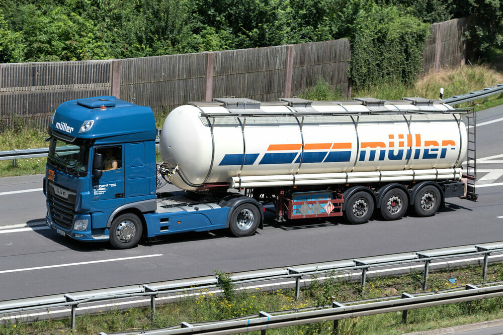 ISO tankar transport