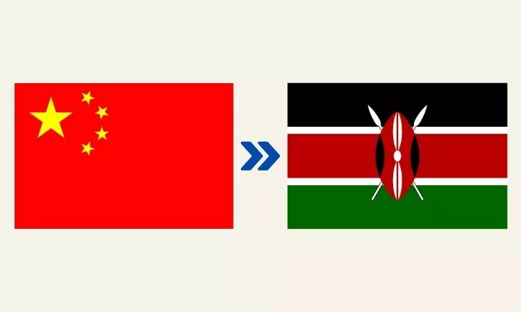 Verzenden van China naar Kenia