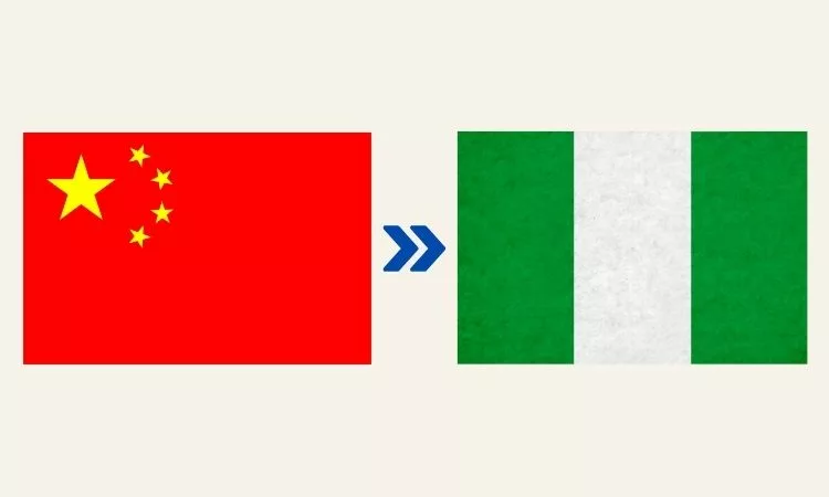 Verzending van China naar Nigeria
