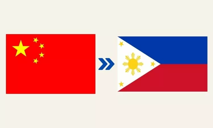 Verzenden van China naar de Filipijnen