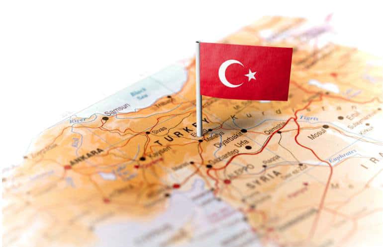 Versand von China in die Türkei