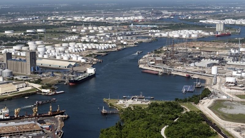 Largest Port in US-Houston